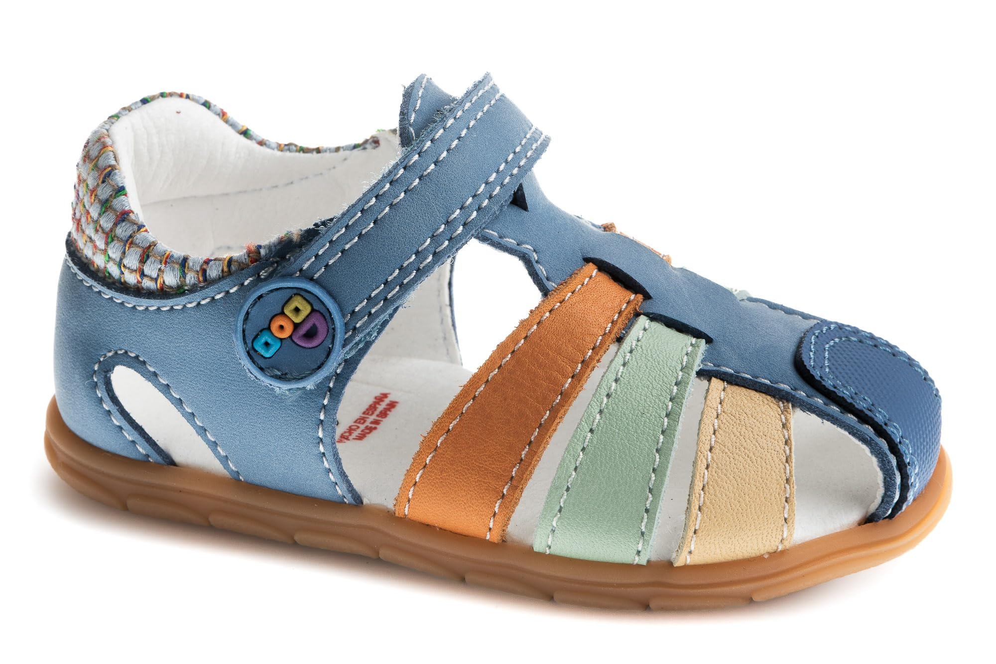 Pablosky Damen Blau Baby-Mädchen Zig 067744 Sandale, 25 Eu Weit