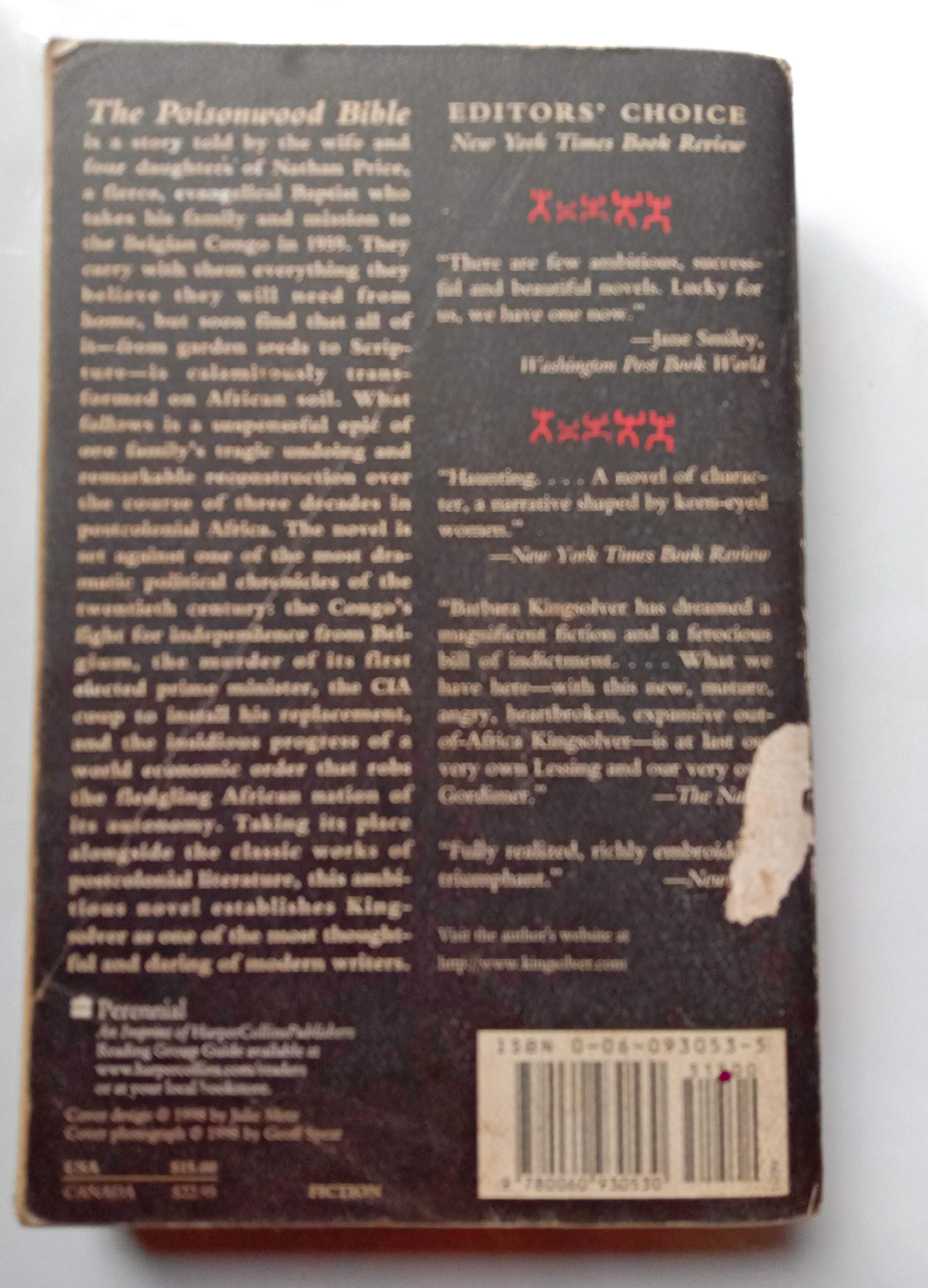 The Poisonwood Bible [Hardcover] Kingsolver, Barbara - PT01