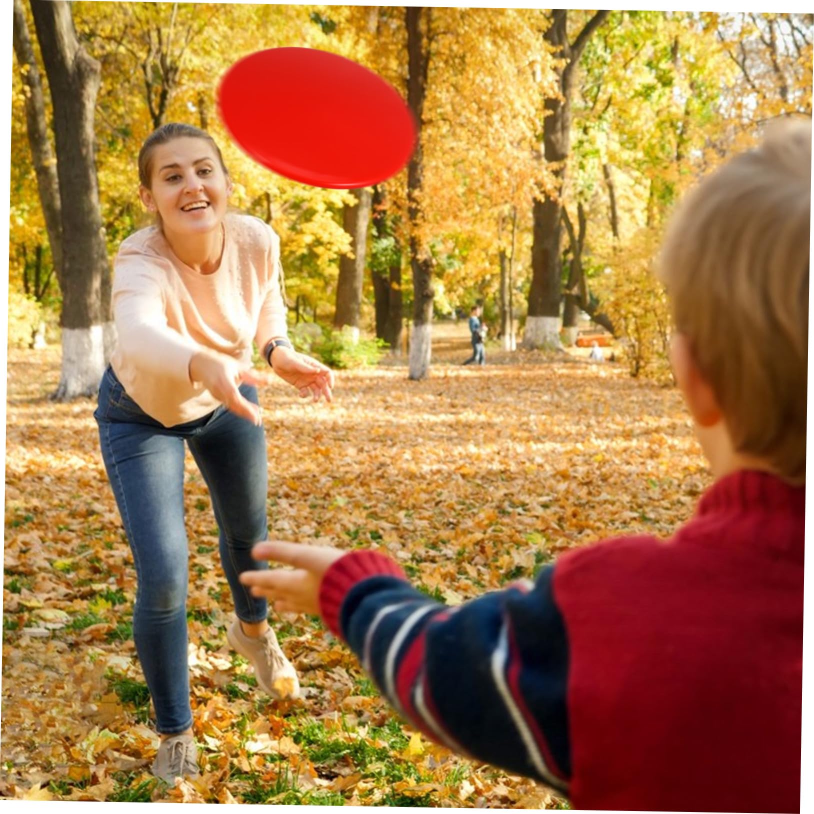 SUPVOX Set Dischi da Golf Leggero in PE e TPE con Putter Centrale e Distanza per Gioco All'aperto Adatto a Ragazzo Ragazza e Adulti, per Partite di Disc Golf