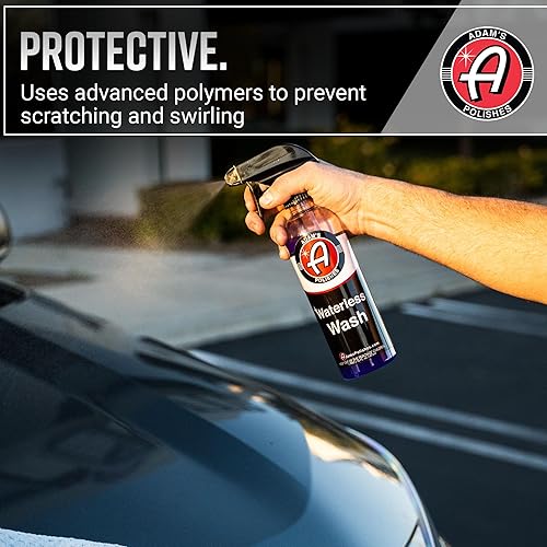 Miniatura 4 de Adam's limpiador sin agua para autos, 16 onzas.