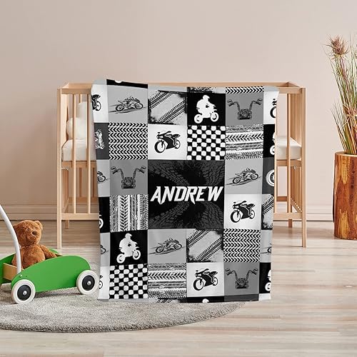 Miniatura 59 de Mantas de bebé personalizadas para niños, manta de motocicleta de bebé, mantas de bebé personalizadas, manta de bebé personalizada, manta de Nombre