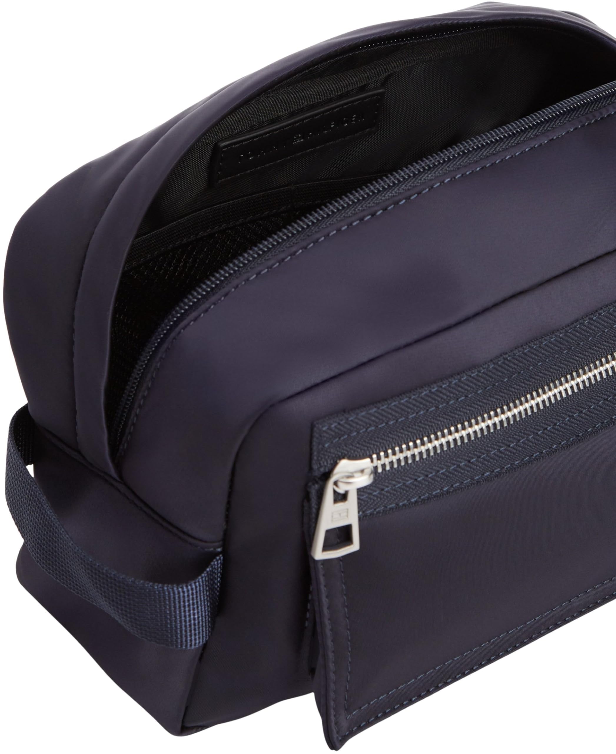 Tommy Hilfiger TH Travel Washbag AM0AM14111 - Bolsa de Aseo para Hombre, Color Azul (Space Blue), Talla única