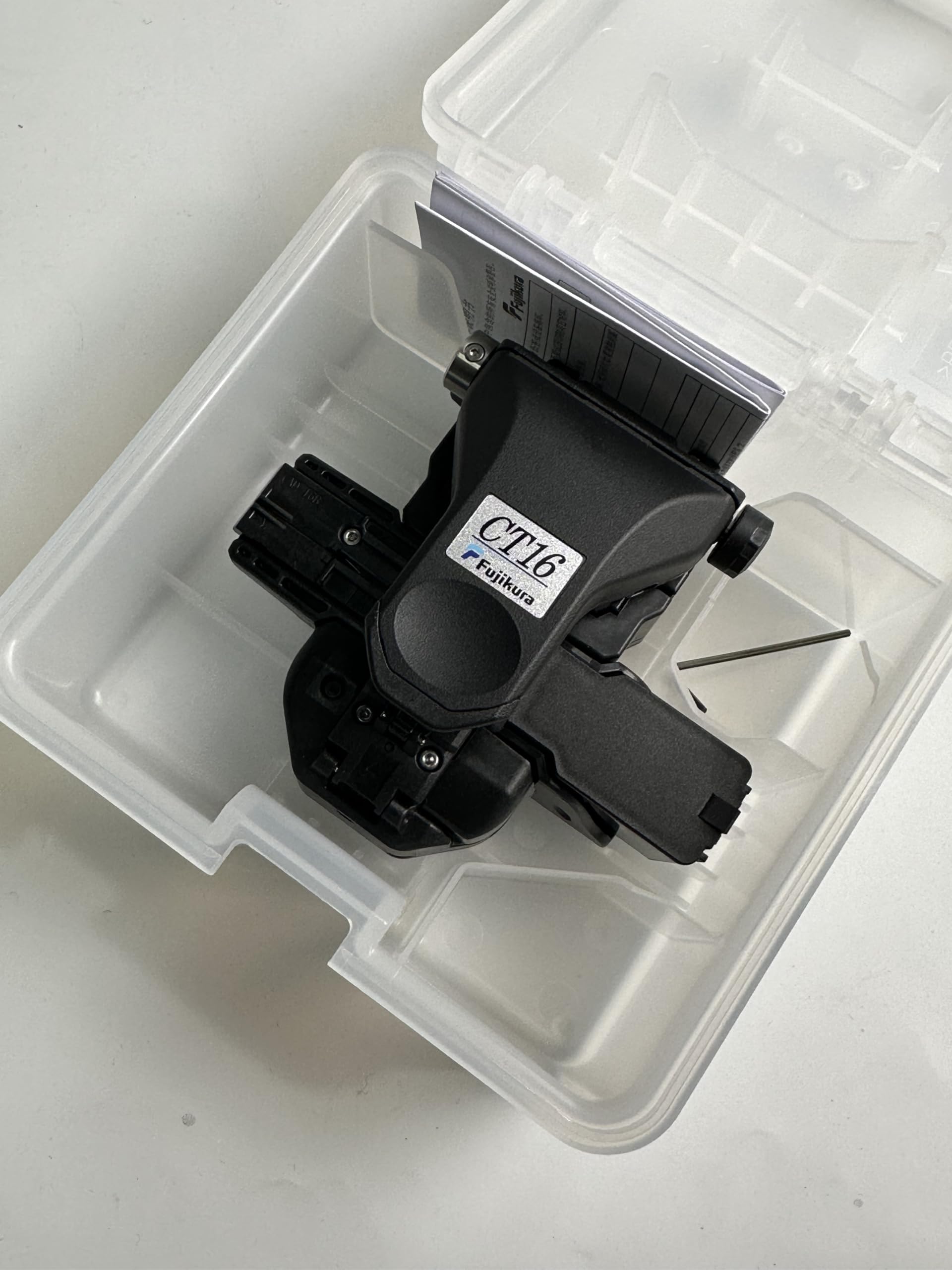Fujikura FSM-43S FSM-33S Fusion Splicer Nuovo Modello CT16 CT-16 SM/MM Fibra Ottica Mannaia ad alta precisione Cutter con collettore di scarti