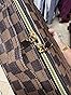 WANNES Brown Checkered Makeup Bag Organizer Travel Cosmetic Case with Brush Storage | Large Capacity Makeup & Skin Care Organizer with Adjustable Dividers | Stylish PU Leather Designer Vanity Bag