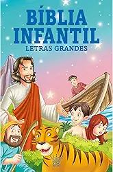 Bíblia Infantil - Letras Grandes - Capa Almofadada
