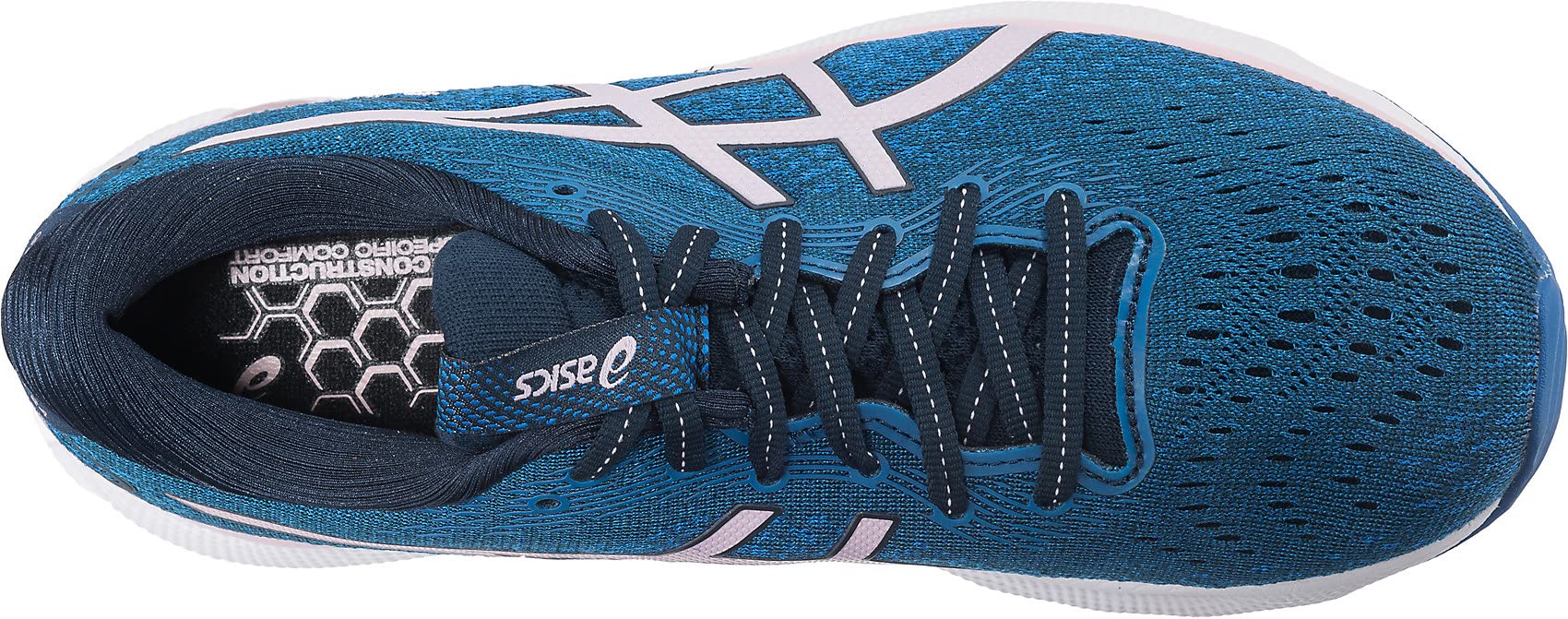 Asics Nimbus 24 Buty do biegania Szosowego dla Kobiet Niebieski Róowy 40 EU