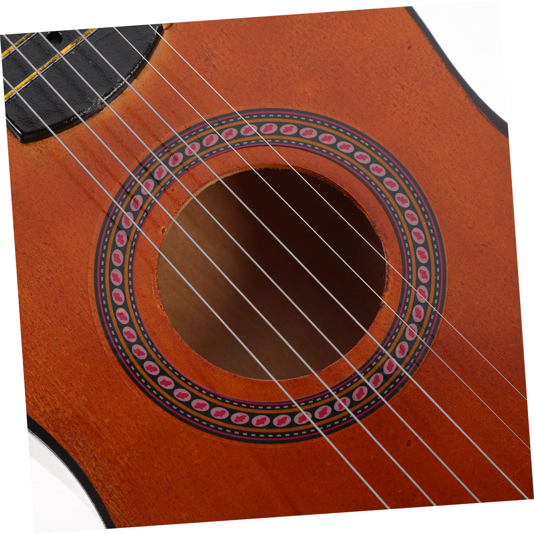Guitarra de Madera Coffee 23 Pulgadas para Niños Principiantes