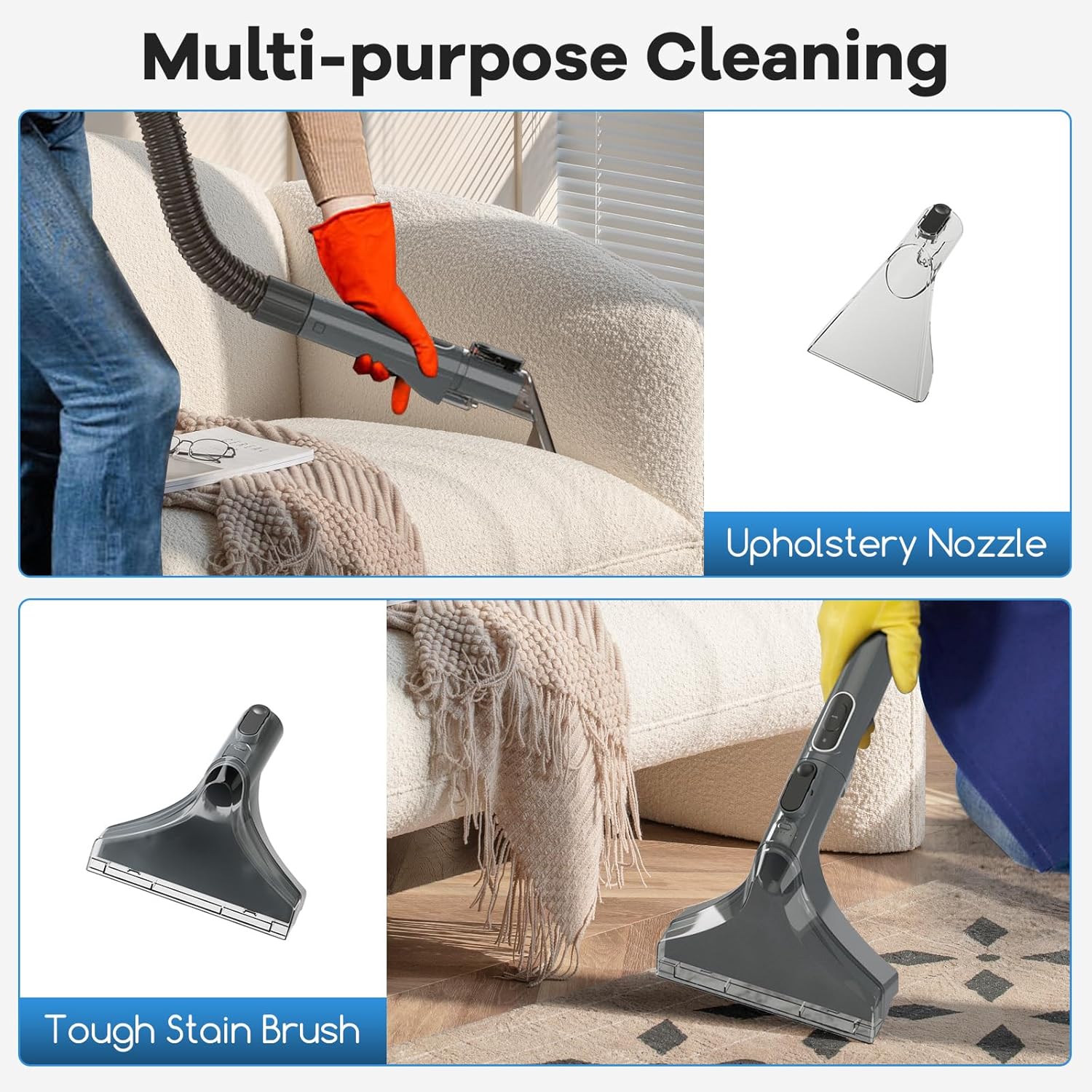 Multi-purpose cleaning tools