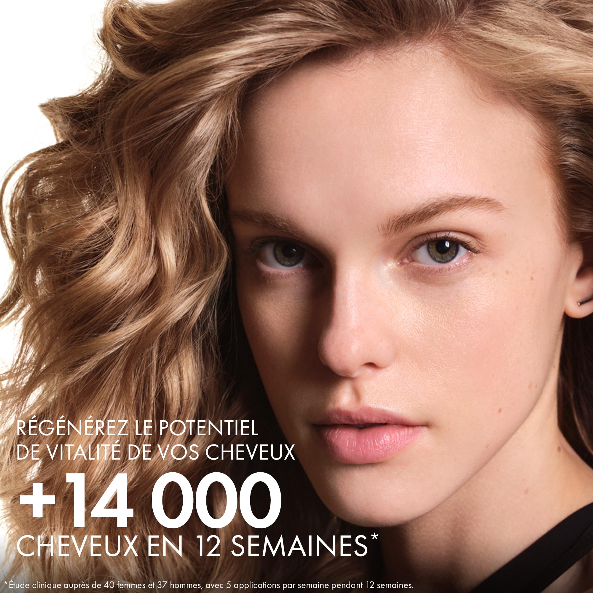 VICHY DERCOS Aminexil Clinical R.E.G.E.N. Booster Sérum Anti-Chute, Aminexil 1,5 % + Gingembre + Niacinamide, +14 000 Cheveux en 12 Semaines, Sans Paraben, 90 ml | Aminexil 1,5 %, Gingembre + Niacinamide, +14 000 Cheveux en 12 Semaines, Sans Paraben