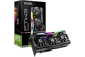 EVGA GeForce NVIDIA RTX 3080 FTW3, 10GB GDDR6X