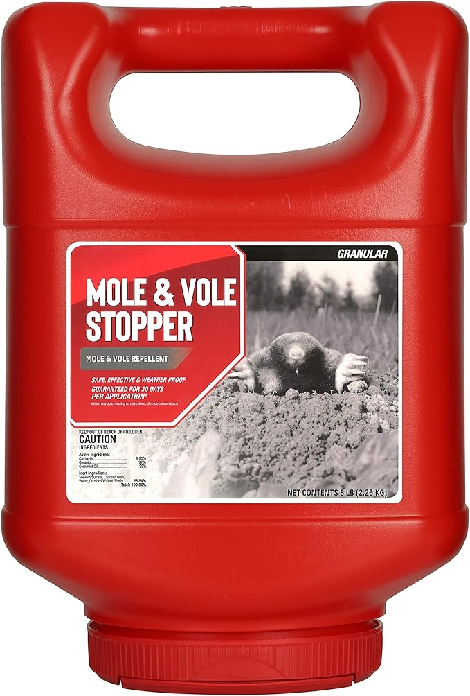Mole & Vole Stopper Granular Repellent Safe & Effective