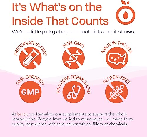 Miniatura 6 de Binto Kit prenatal - Suplementos 4 en 1 para mamá y bebé saludables - Suministro para 30 días - Multivitamínico, probióticos, hierro, DHA, folato
