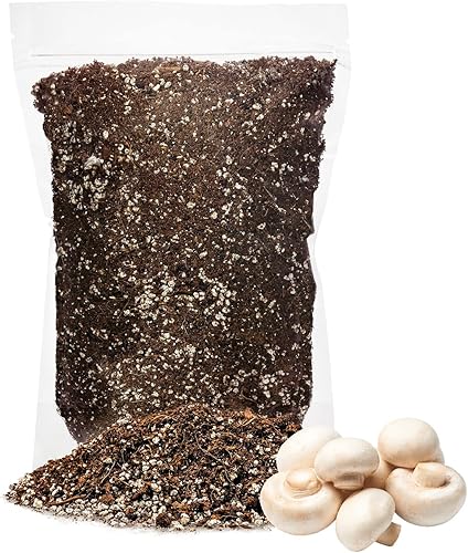 Gardenera - Tierra orgánica prémium para macetas para hongos (bolsa de 1 cuarto de galón)
