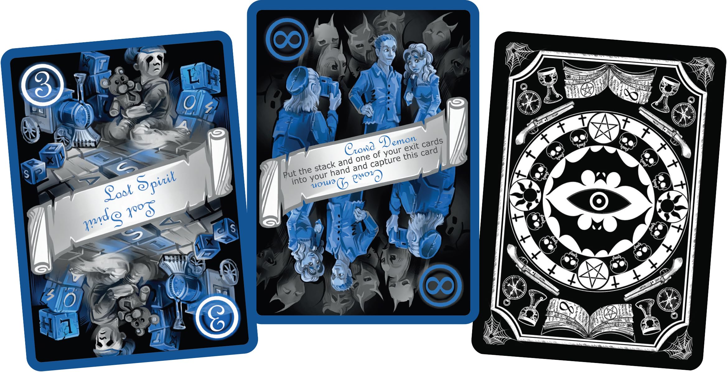 Cheatwell Games Ghost Hunter Spirits Card Game - Ghost Hunter Expandable Card Game Spirits, Designed For 2-6 players, ages 12+ - Image 3