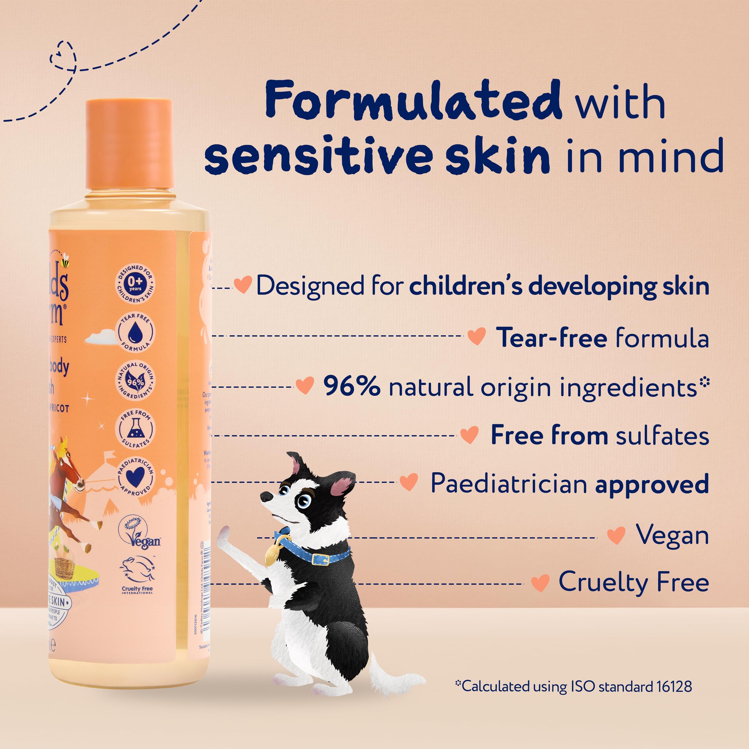 Childs Farm Şeftali ve Kayısı Özlü Çocuk Saç ve Vücut Şampuanı 250 ml