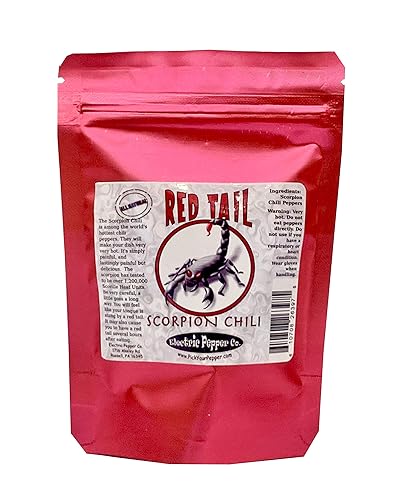 Miniatura 5 de Set de regalo de especias secas Carolina Reaper pimientos fantasma pimienta escorpión chili 15 pimientos enteros más 6 gratis rojo