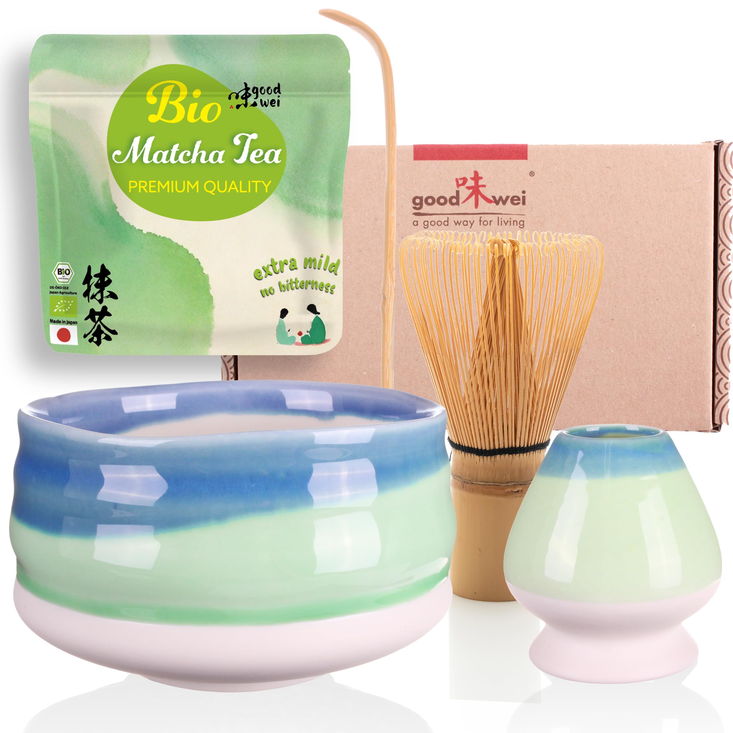 Goodwei Organic Matcha Tea from Japan, Sumi