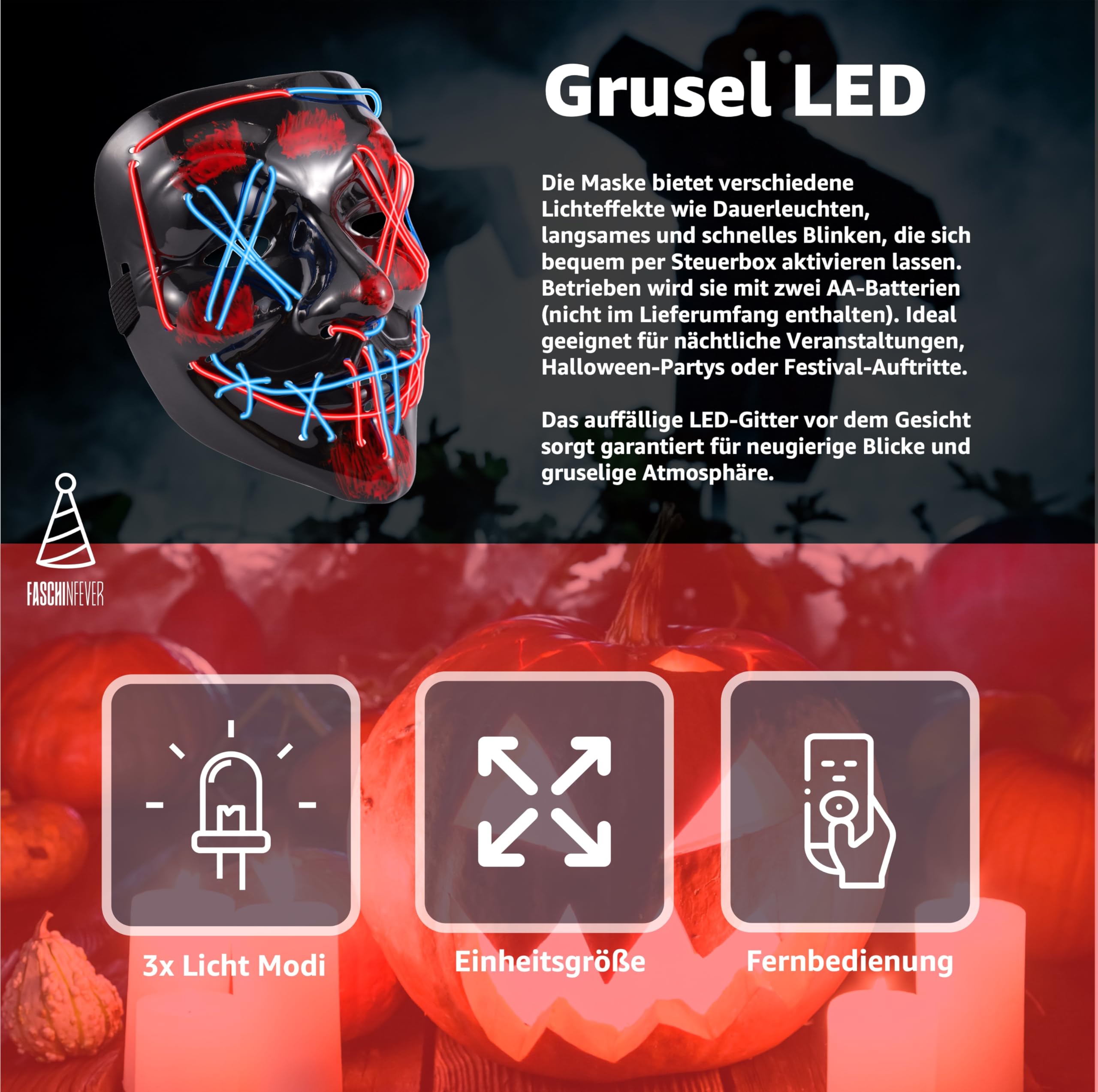 FASCHINFEVER LED Purge Mask - Image 2