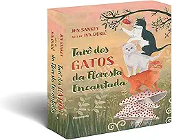 Tarô dos Gatos da Floresta Encantada - Caixa com Livro + 78 Cartas