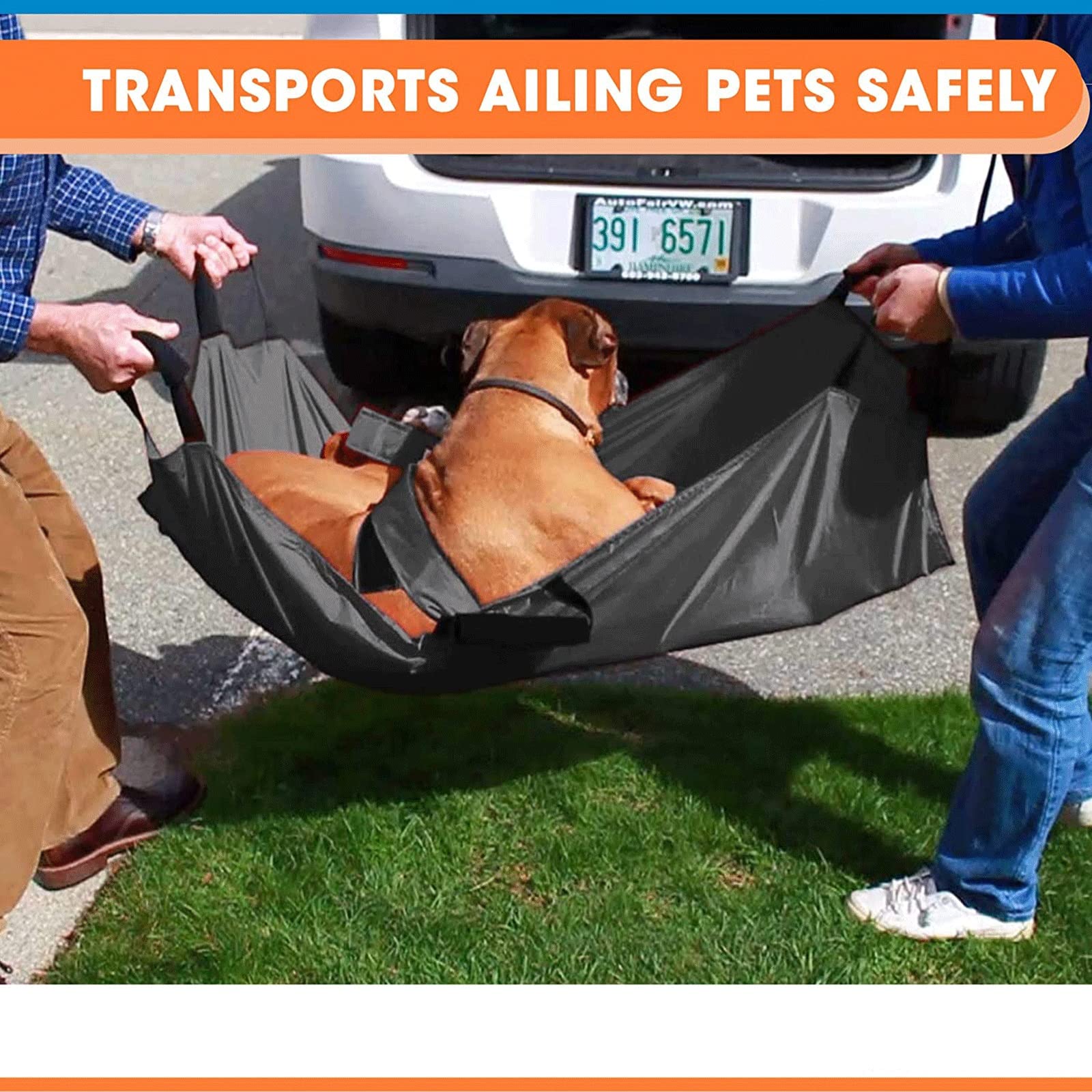 JALAL Dierenbrancard Hondentransport Huisdier Stretcher Hond Stretcher Huisdier Trolley Met Wielen Dierenarts Stretcher Huisdier Transport Stretcher