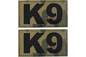 Infrared Reflective K9 Velcro Patch: A Tool for Identification and Tactical Advantage