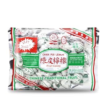 Dried Lemon Fruit Candy - Chan Pui Lemon - 14 Oz 400 G