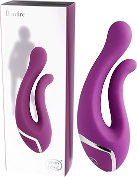 Mentes de Amor Vibrador Estimulador mit Klitoris% 22% 22 Hoguera en lila