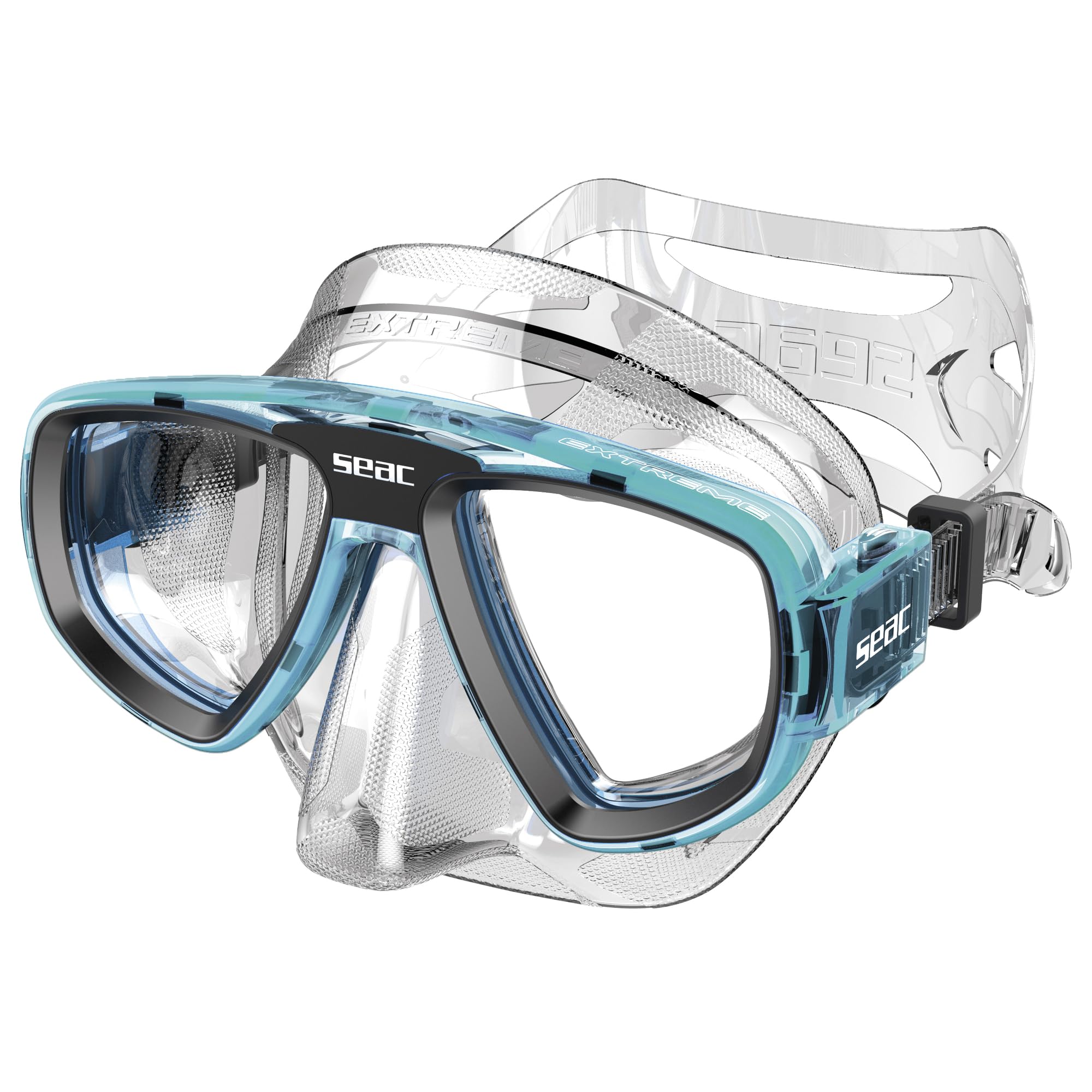 Seac Unisex Adult Extreme 50 Diving and Spearfishing Mask with Optional Optical Lenses