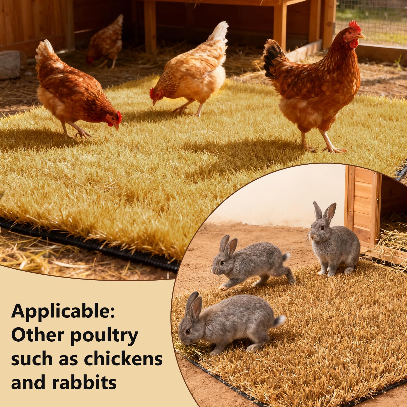 4 Pezzi Cuscinetti per Nido di Pollo Nido per Pollaio Tappetino per Nido di Pollo Fodera Nido per Nido Lavabile Tappetino per Nido di Pollo Tappetino Tappetino per per Forniture