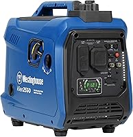 Westinghouse iGen2550 2550 Peak Watt Portable Inverter Generator: Ultra-Quiet 52dBA, Lightweight 42lbs, RV Ready, Long Runtime