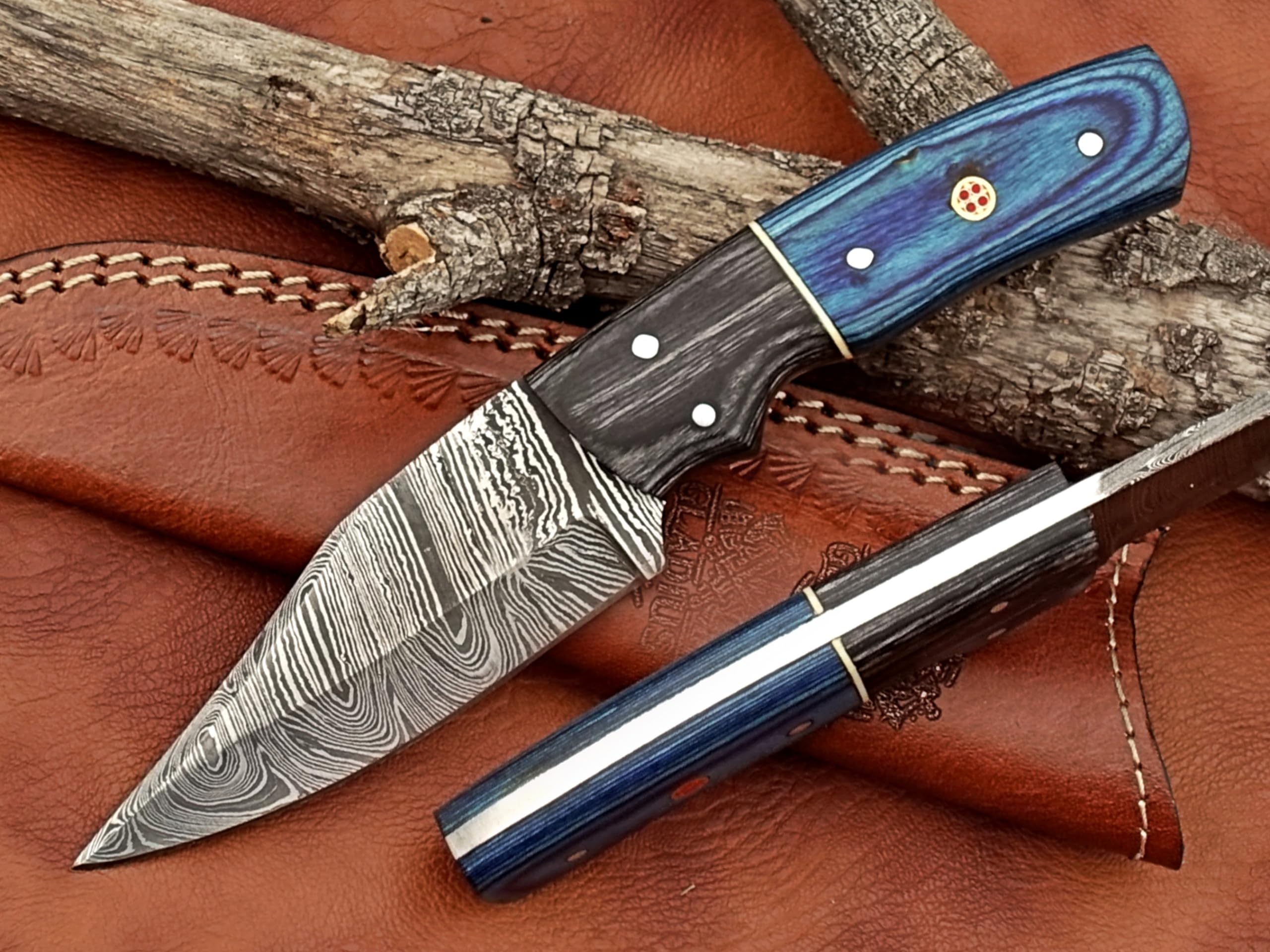 | Viking Heritage Skinner Knife – Expertly Crafted for Precision Hunting and Field Dressing: Embrace the Timeless Elegance of Craftsmanship with this Razor-Sharp Blade