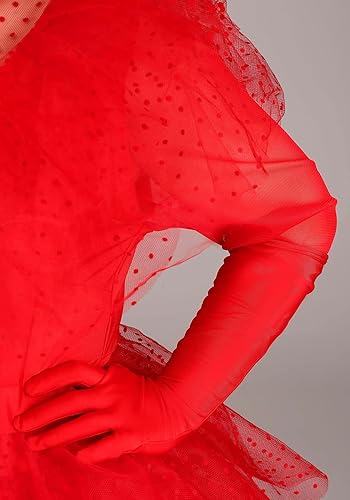 Miniatura 7 de Vestido de novia rojo talla grande para mujer