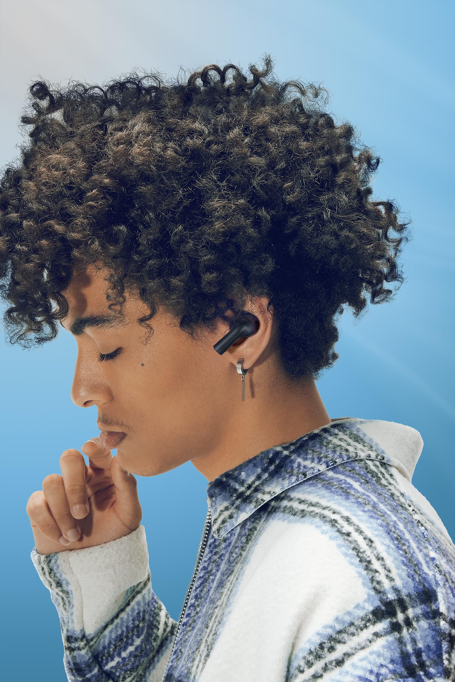 Motorola Sound - Auricolari Moto Buds 500 ANC True Wireless con cancellazione attiva del rumore, Fast Pair, 20 ore di riproduzione, resistenti all'acqua, ricarica USB-C, neri