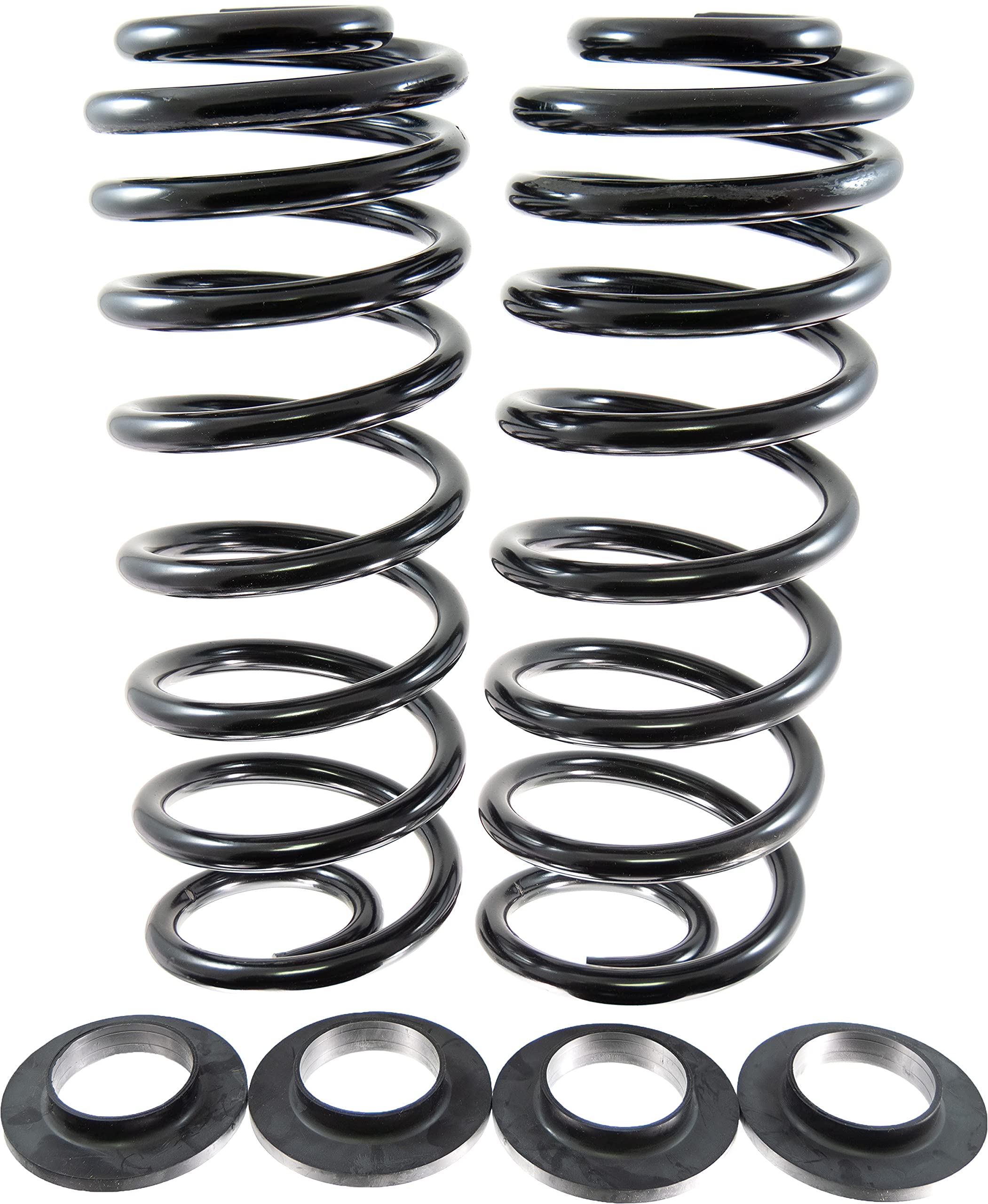 Photo 1 of APDTY 133862 Air Ride Rubber Bag To Steel Coil Spring Suspension Conversion Kit