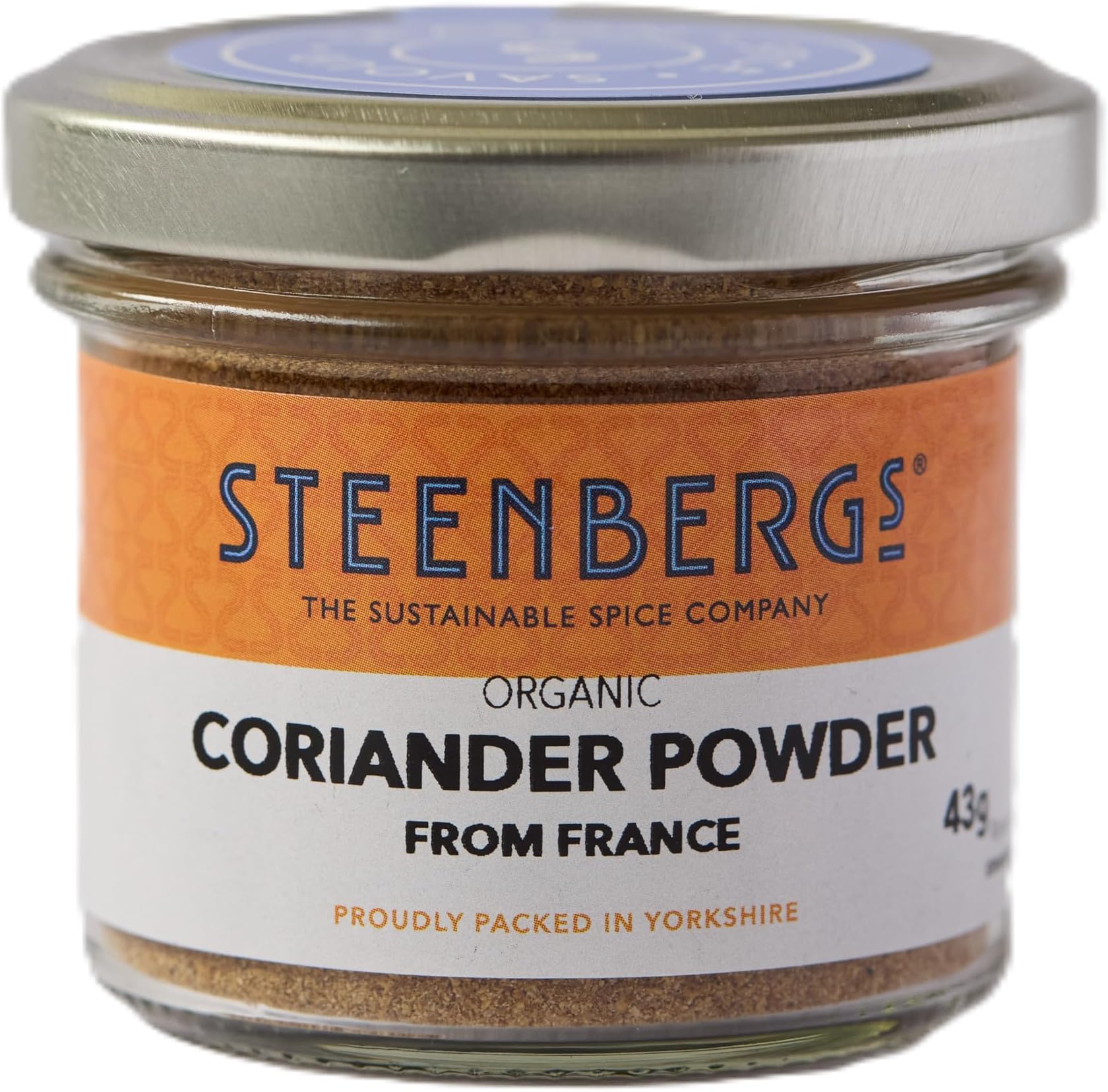 Organic Ground Coriander Standard Jar 43g
