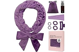 No Heat Curling Rod Headband: Overnight Heatless Sock Curls