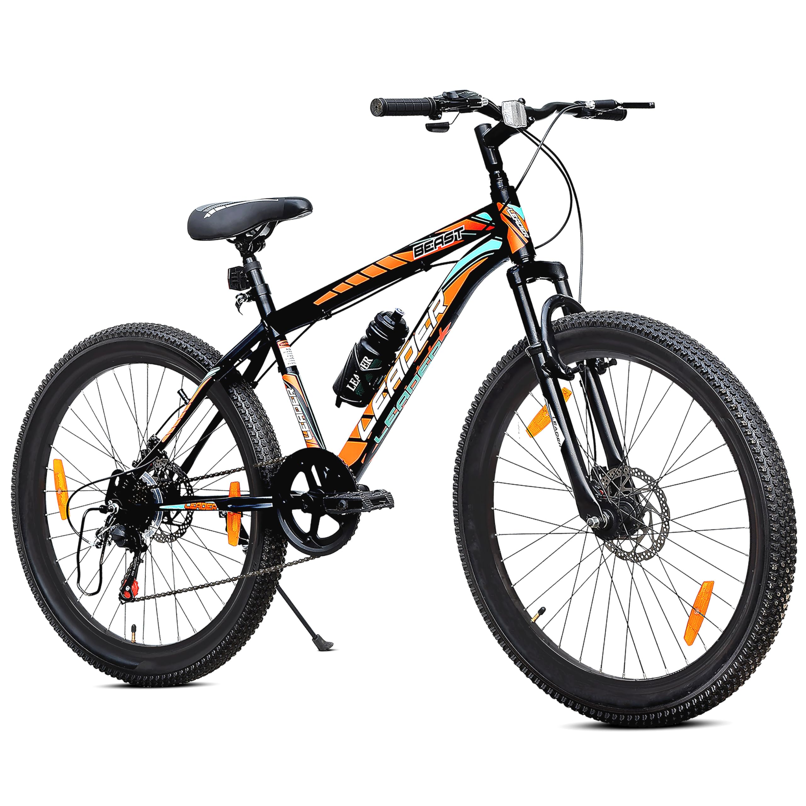Leader Beast 27.5T Multispeed (21 Speed) Mountain Bike with Front Susp
