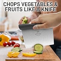 Vista 23 de Zulay Kitchen - Batidora de masa profesional, cortador de repostería de acero inoxidable, licuadora de pastelería resistente y cortador de masa