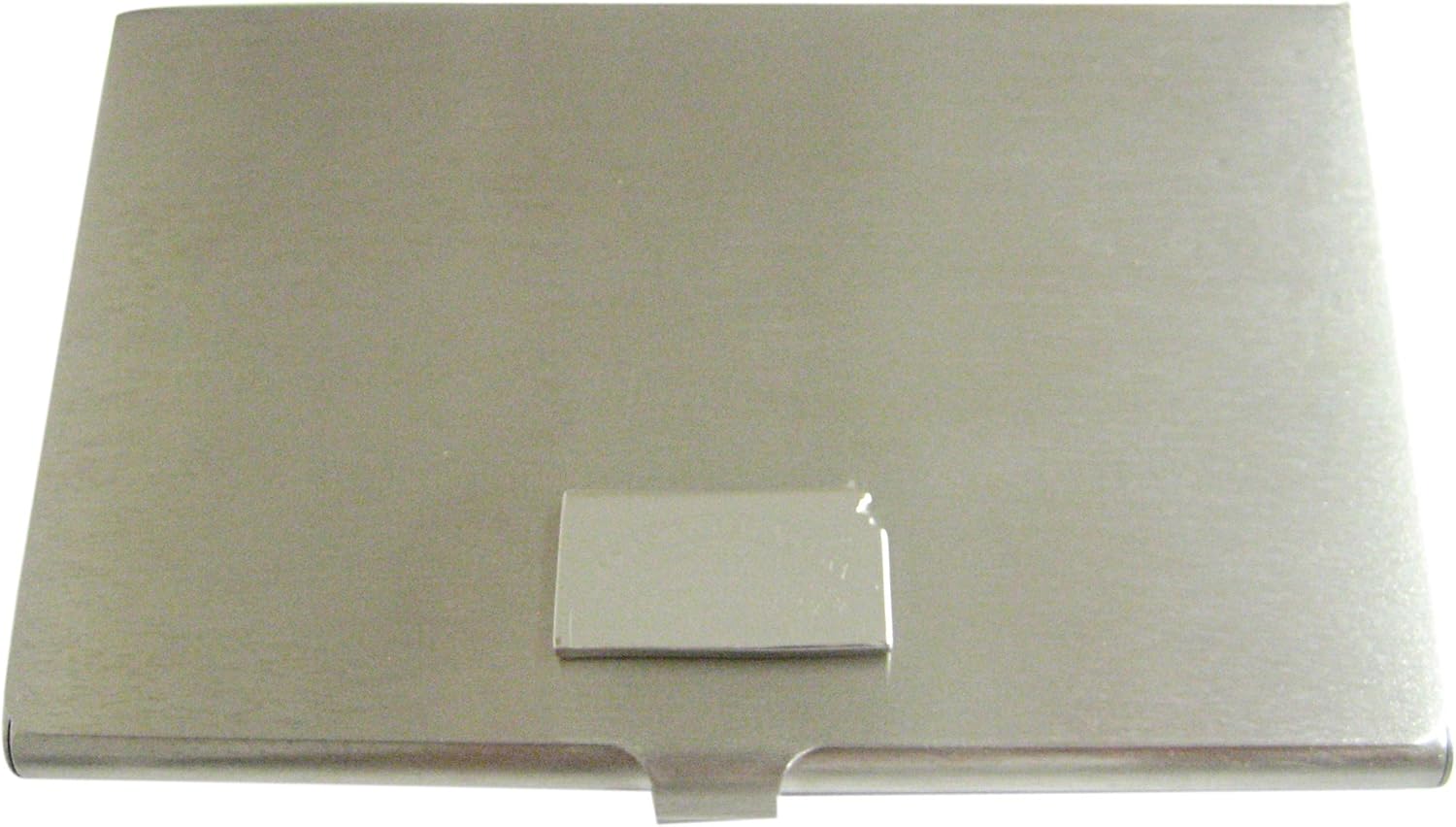 Kansas State Map Shape and Flag Design Business Card Holder