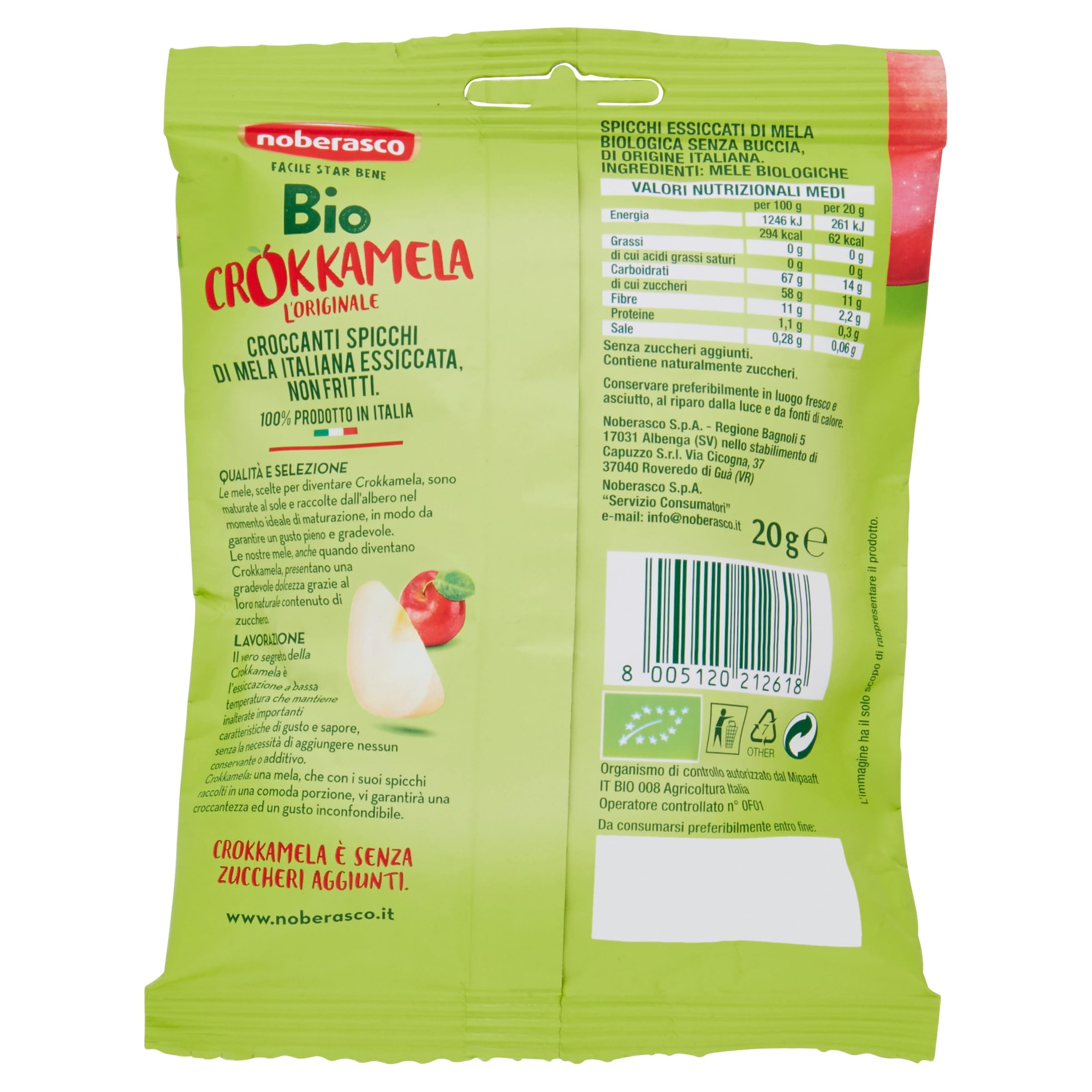 NOBERASCO - BIO CROKKAMELA 20GX12