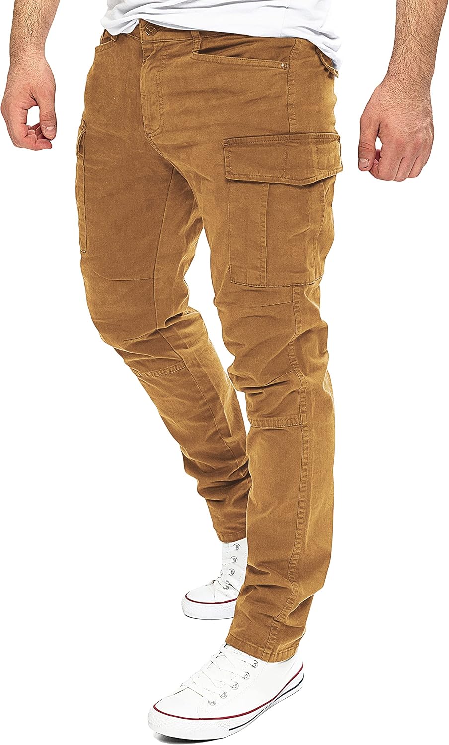 Men's Casual Cargo Trousers Chino Jayden - Image 4
