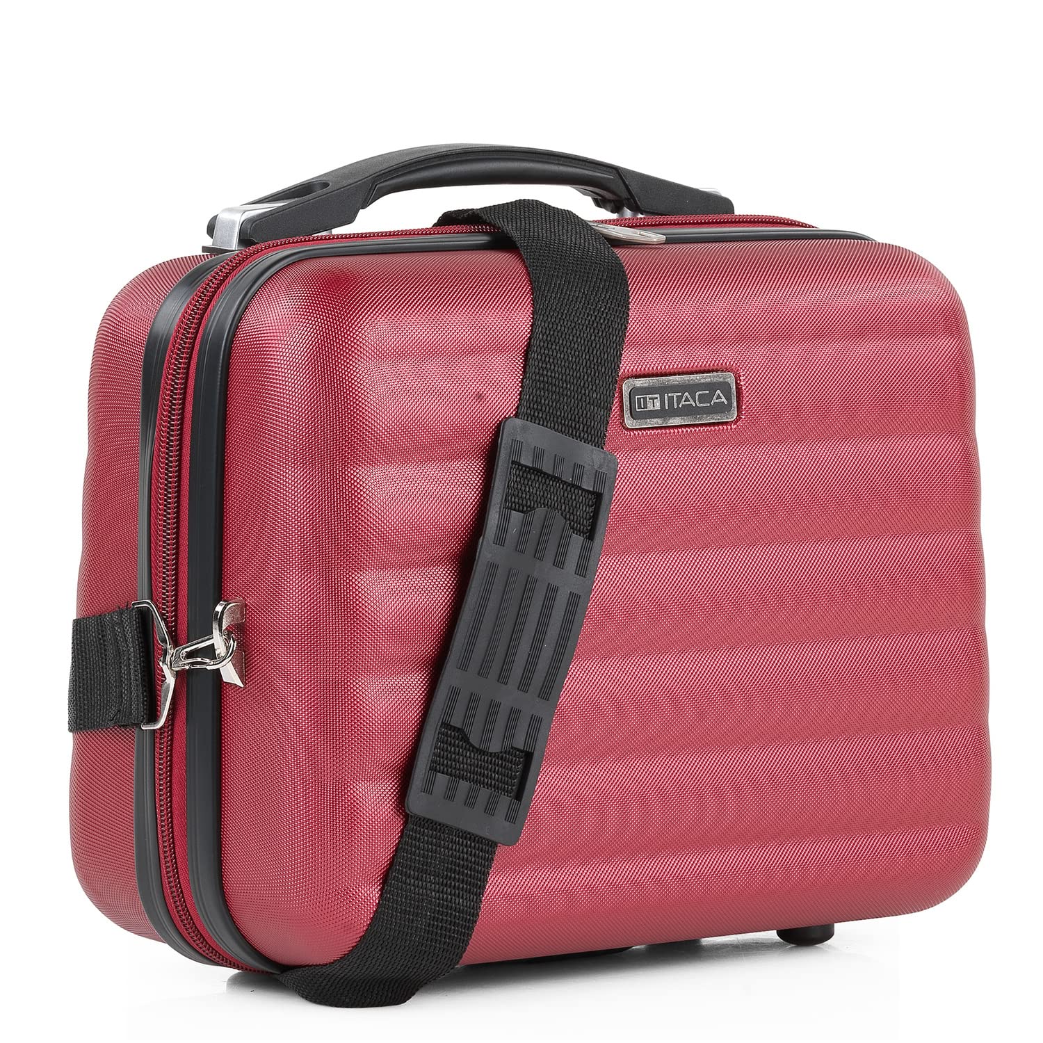 ITACA – Maletas de Viaje rígidas 4 Ruedas Trolley ABS y Estuche de Aseo. Extensibles Resistentes y Ligeras. Mango de 2 Asas y Cadenas. Pequeña Mediana y Grande.