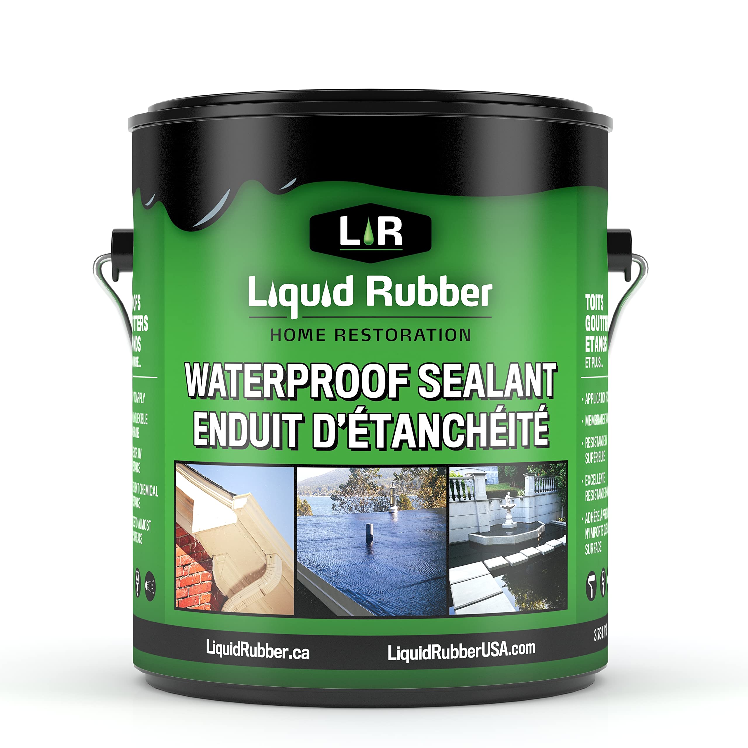 Buy Liquid Rubber Waterproof Sealant MultiSurface Leak Repair Indoor