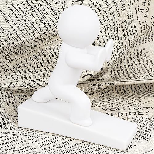 Miniatura 7 de Lindo tope de puerta tope de puerta decorativo Buddy protege tus suelos blanco 1 unidad