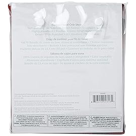 Trend Lab Crib Sheet, Brown and Red Buffalo Check