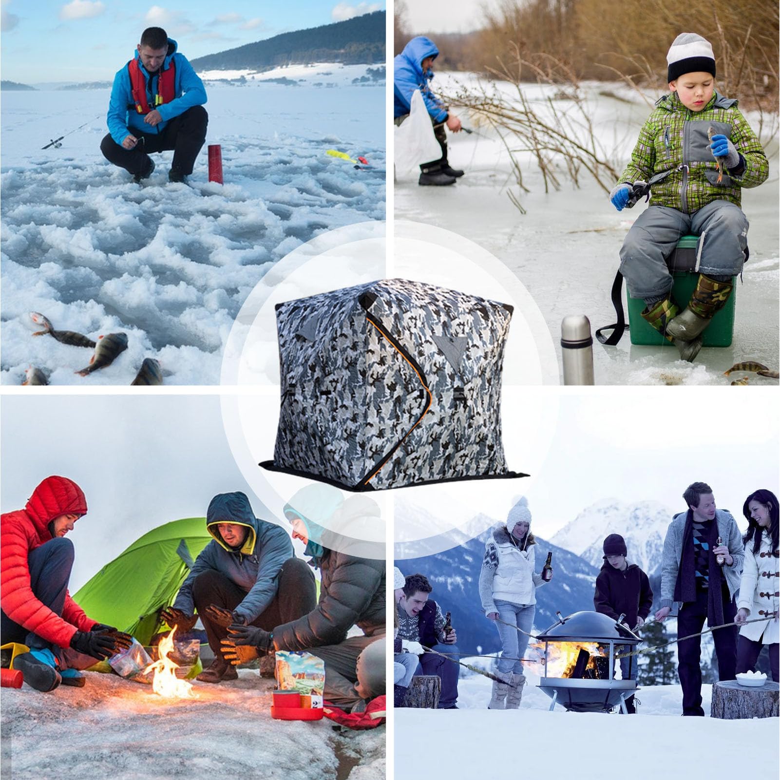Tenda isolata, per sport caldi, portatili, impermeabili, resistenti al vento, per attività acquatiche, acqua dolce, acqua salata, spiaggia, mare, fiume Lago