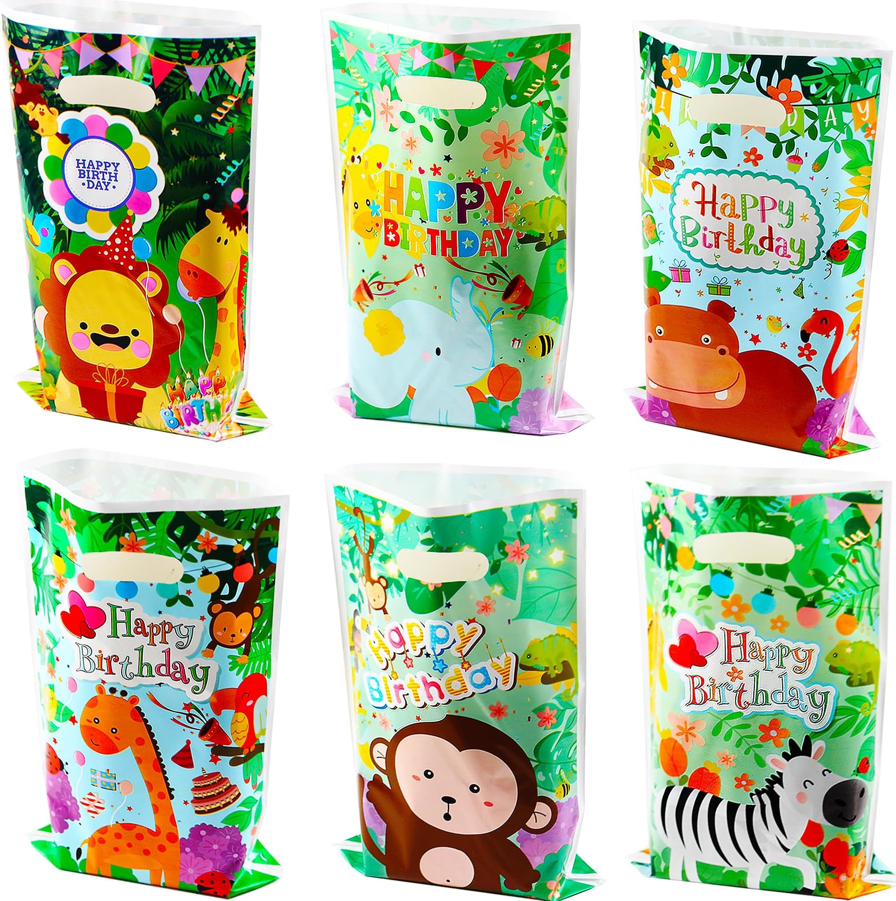 Sacs Papier Cadeaux 12 Pièces,Sacs De Fête,Sacs Bonbons Enfants,Sac De Fête Pour Enfant,Sac