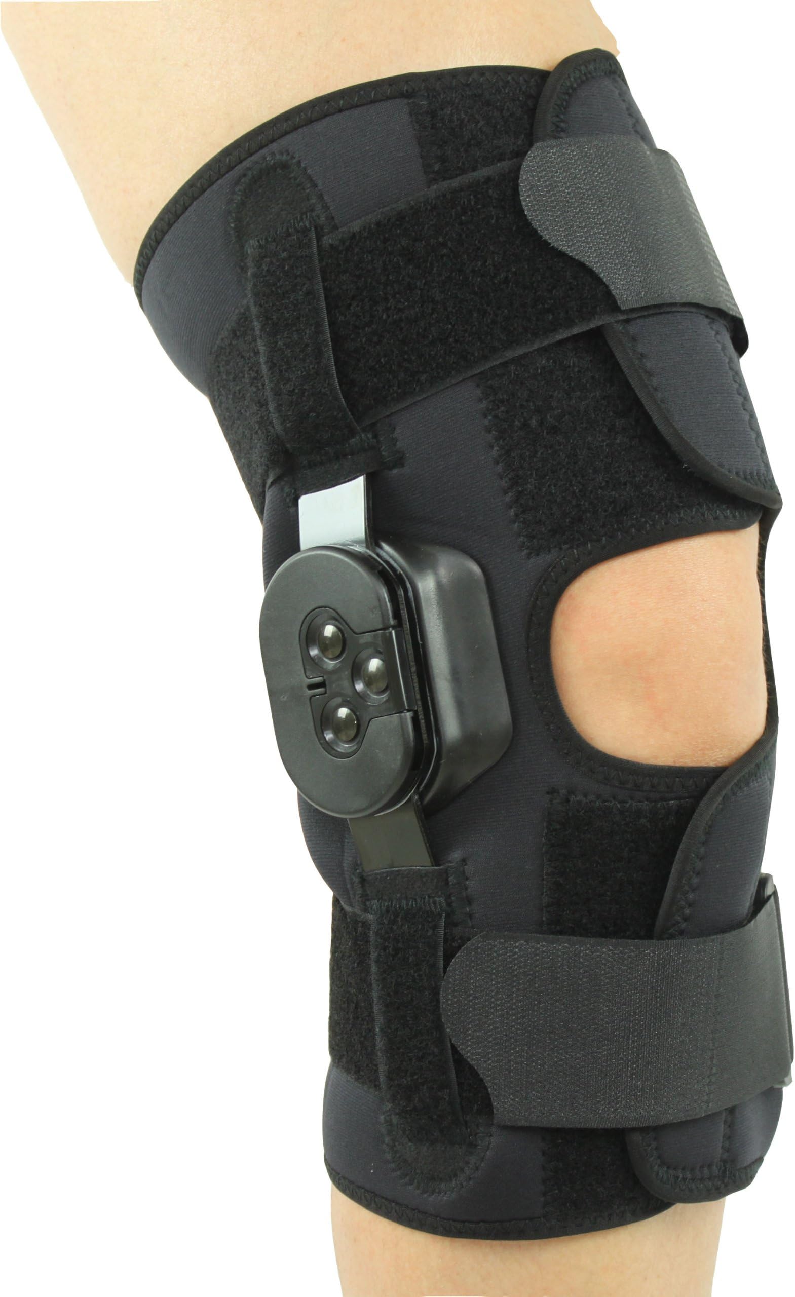 MedSpec Gripper Hinged Knee Brace (Large) Health & Household