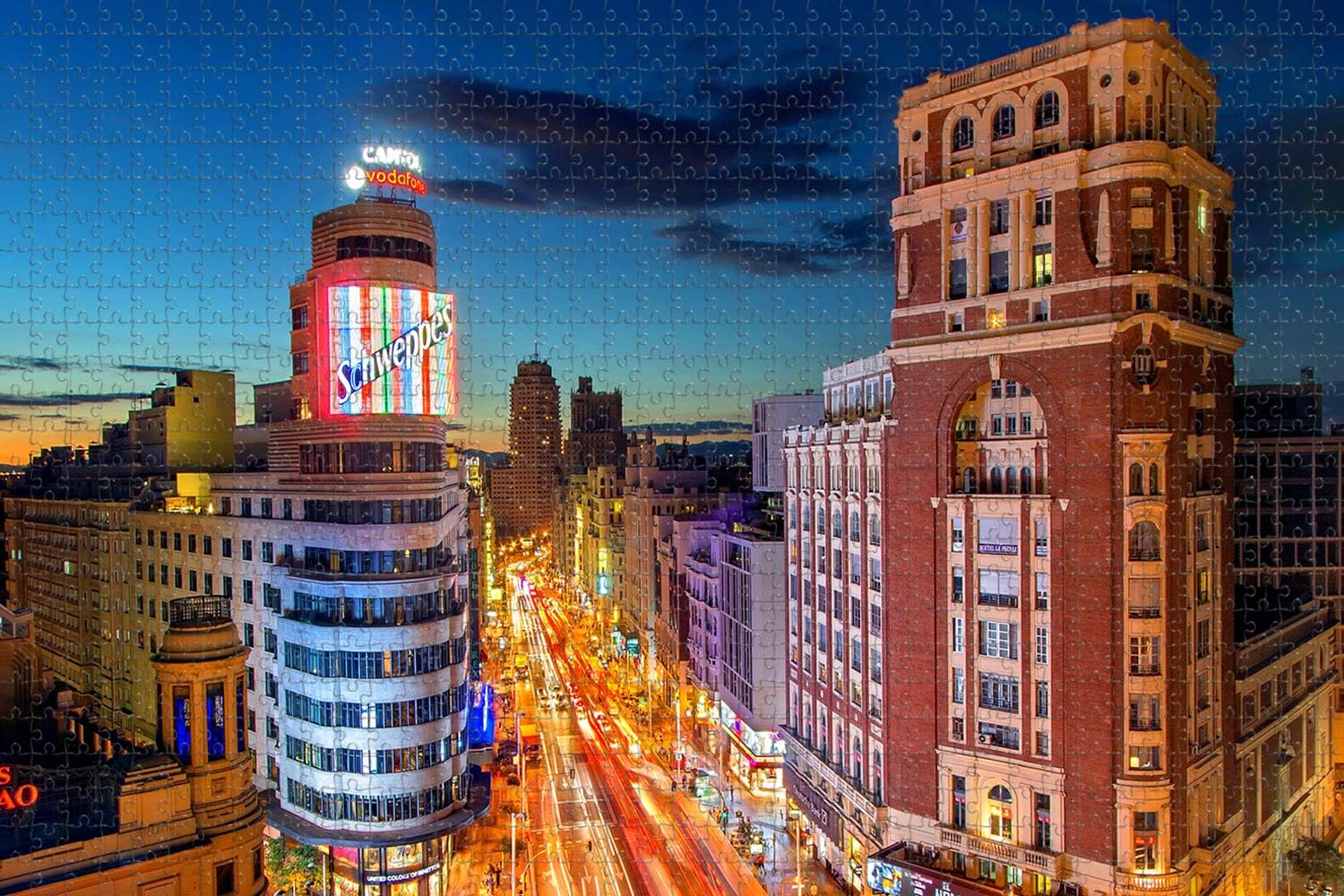 Korea Jongno Seoul Jigsaw Puzzle for Adults 1000 Piece Wooden Travel Gift Souvenir