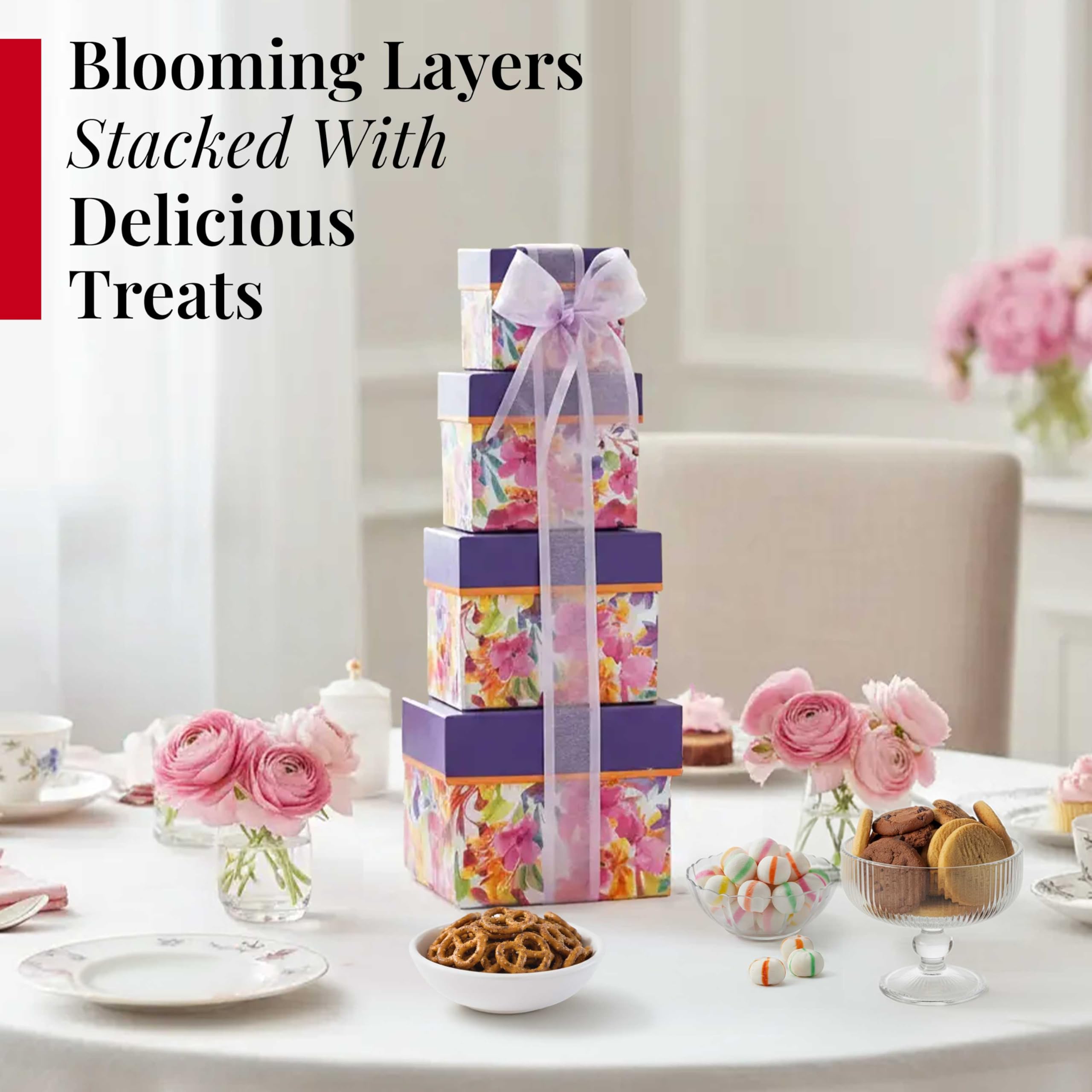 Broadway Basketeers Luscious Lime Gift Tower